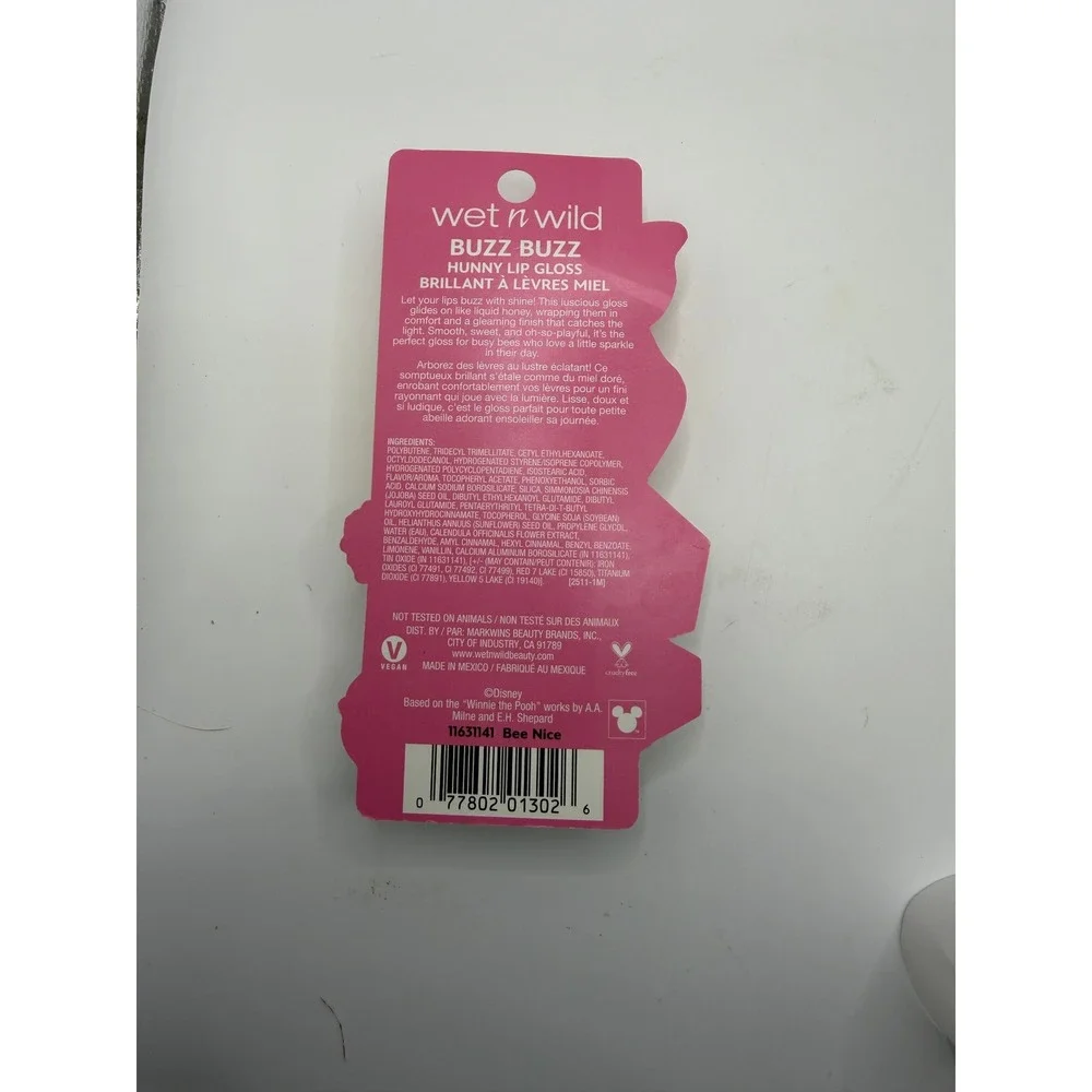 Wet n Wild Womens OS Winnie the Pooh Hunny Lip Gloss Bee Nice Piglet Disney 100‎